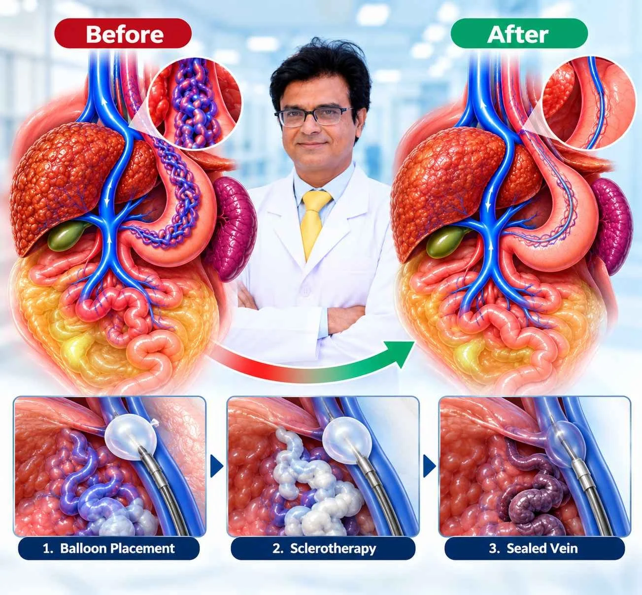 What Are the Treatment Options for Portal Hypertension